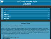 Tablet Screenshot of greattutoring.com